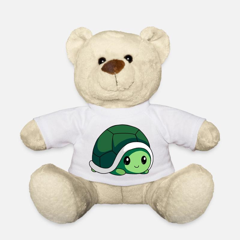 littel cute baby Turtle - Teddy - Weiß