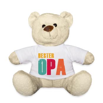 Großvater - Teddy - Weiß - Vorne