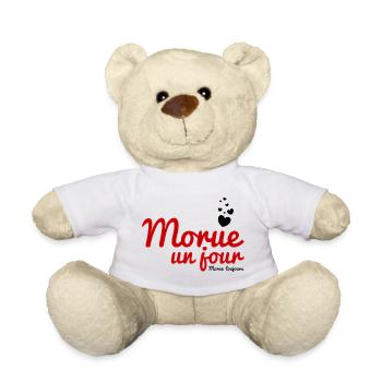 Monique un jour - Nounours - blanc - Devant