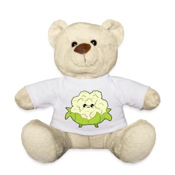 cauliflower - Teddy Bear - white - Front