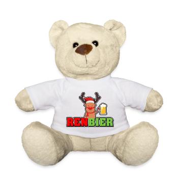 RenBier - Teddy Bear - white - Front
