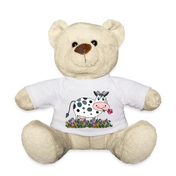 Kuh - Teddy - Weiß - Vorne
