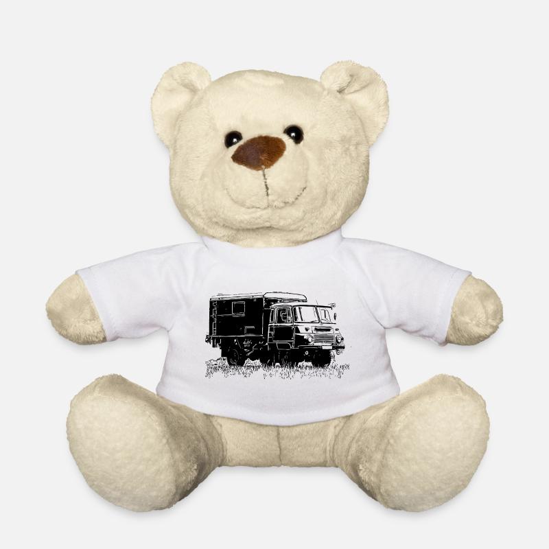 Robur LO 2002 Kofferfahrzeug - Teddy - Weiß