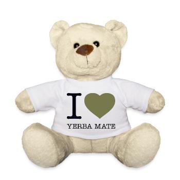 I LOVE YERBA MATE - Teddy - Weiß - Vorne