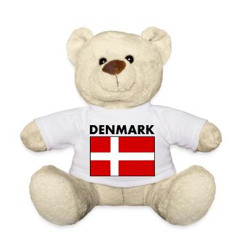 denmark - Teddy Bear - white - Front