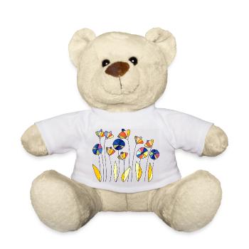 Fleur - Nounours - blanc - Devant