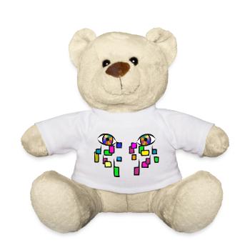 Weinen in Farben. - Teddy - Weiß - Vorne