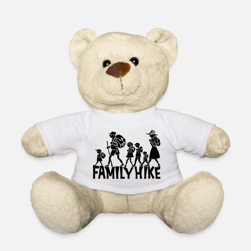 Conception de randonnée familiale pour les équipes familiales et plus encore... - Nounours - blanc