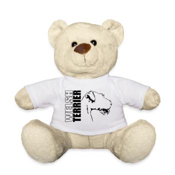 WELSH TERRIER Profil Chiens Chien Wilsigns - Nounours - blanc - Devant