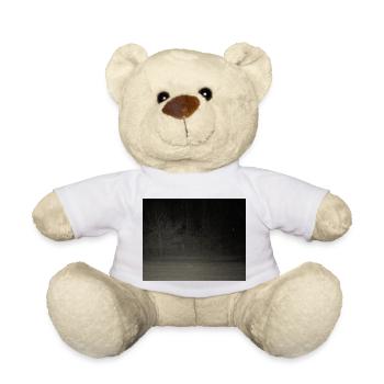 Gruselige Kreatur im Wald - Teddy - Weiß - Vorne