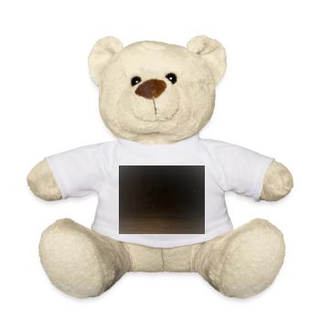 Gruselige Kreatur im Wald - Teddy - Weiß - Vorne