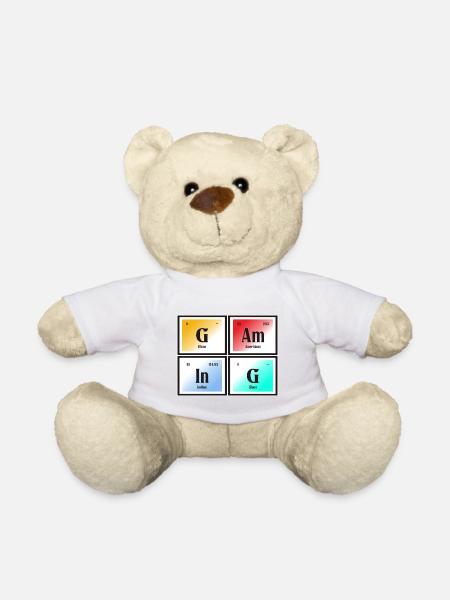 Gaming-| Periodensystem der Elemente - Teddy - Weiß