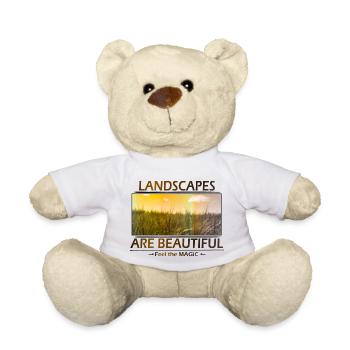 Landscapes are Beautiful - Teddy - Weiß - Vorne