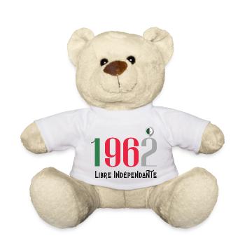 1962 Ein unabhängiges freies Algerien - Teddy - Weiß - Vorne