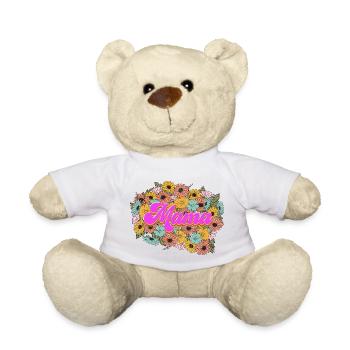 Proud Mom Mother MomMy Life's Work Kids Child - Teddy Bear - white - Front