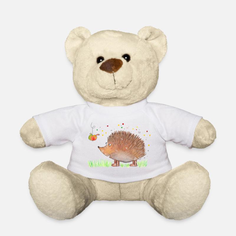 Hérisson Harry - Nounours - blanc