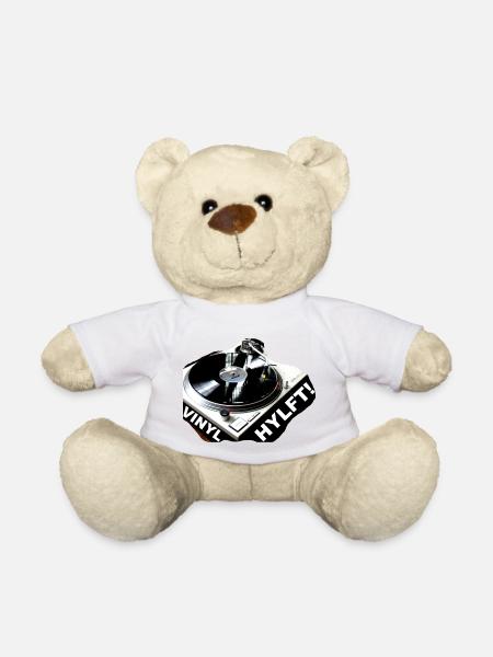 ZoffArt VINYL HYLFT! - Teddy - Weiß
