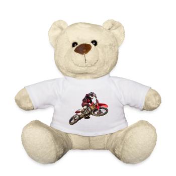 Motocross - Teddy - Weiß - Vorne