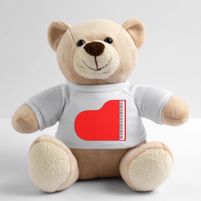 Piano à queue rouge Nounours