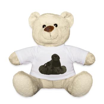 niedliche Tierbabys, Labrador welpe, outfits damen - Teddy - Weiß - Vorne