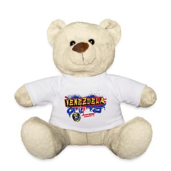 Venezuela Graffiti Flaggen Design - Teddy - Weiß - Vorne