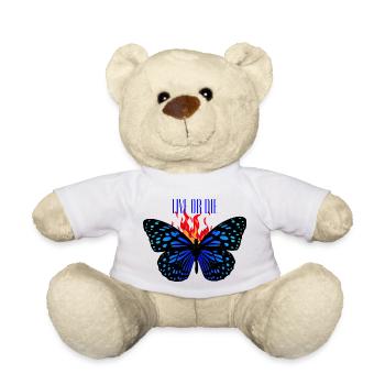 LIVE OR DIE - Teddy - Weiß - Vorne