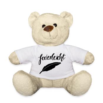 federleicht - Teddy - Weiß - Vorne