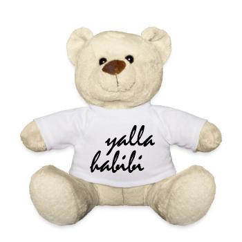 Yalla habibi - Nounours - blanc - Devant