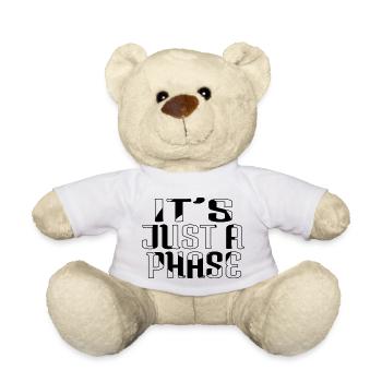 blagues astrologie en apesanteur art cadeau idée geek blague - Nounours - blanc - Devant