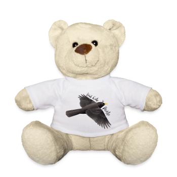 Bord d'aile de merle - Nounours - blanc - Devant