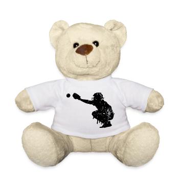 Baseball - Teddy - Weiß - Vorne
