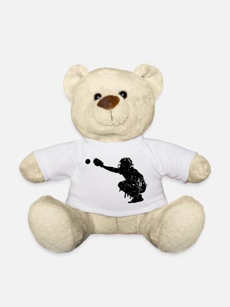 Baseball - Teddy - Weiß