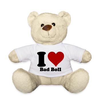I Love Bad Boll - Teddy - Weiß - Vorne