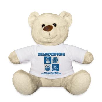 Magdeburg 1965 - Teddy - Weiß - Vorne