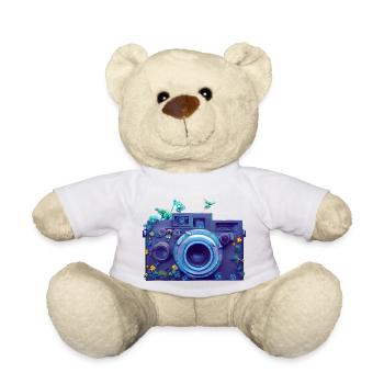 Photographer Camera Photographers Funny Photography - Teddy Bear - white - Front