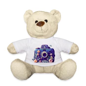 Photographer Photographing Camera Photographer Funny - Teddy Bear - white - Front