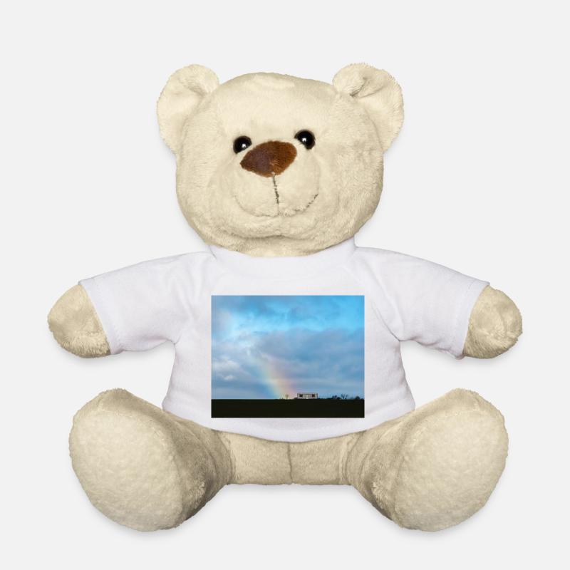 Der Baum des Lebens neben dem Bauwagen - Teddy - Weiß