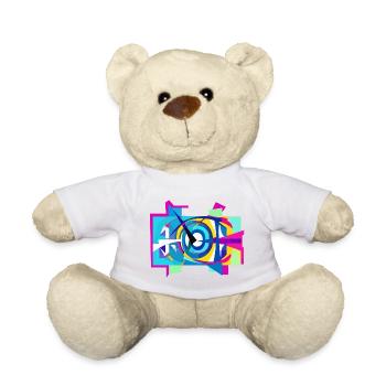 You are a work of art - Teddy Bear - white - Front