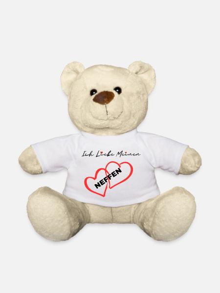 Ich Liebe Meinen Neffen - Teddy - Weiß