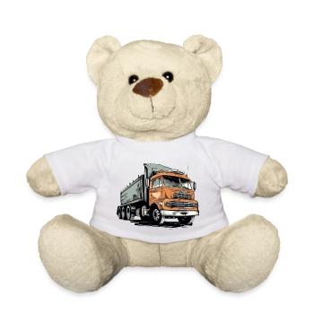 Camion CargoMaster - Nounours - blanc - Devant