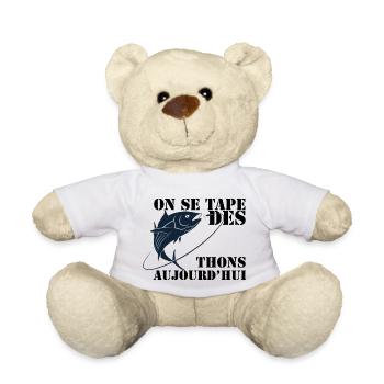 péche aux thons - Nounours - blanc - Devant