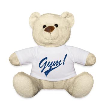 Vintage-Fitnessstudio - Teddy - Weiß - Vorne