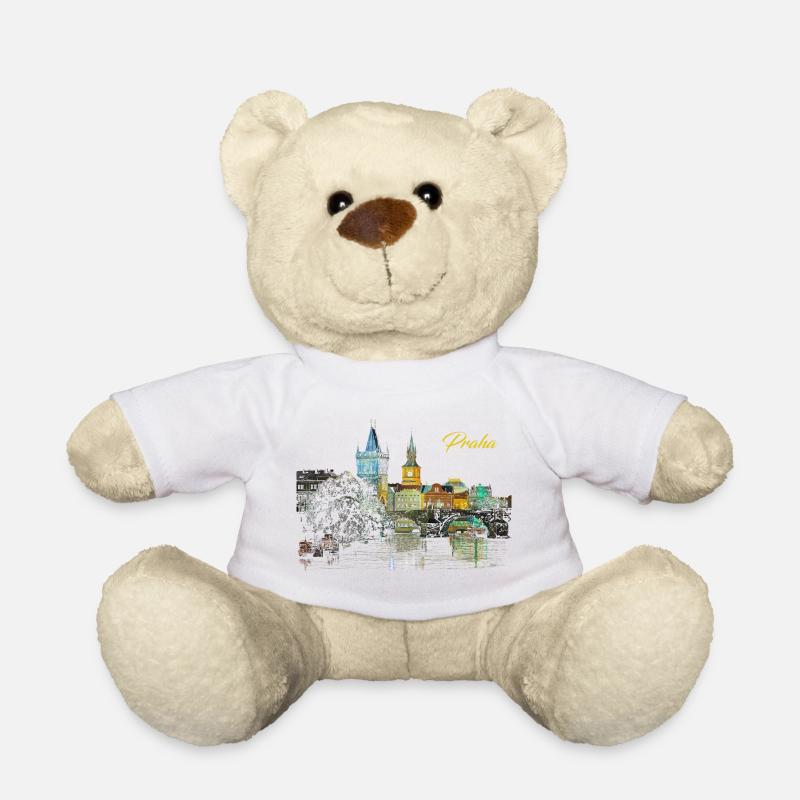 Prag - Teddy - Weiß