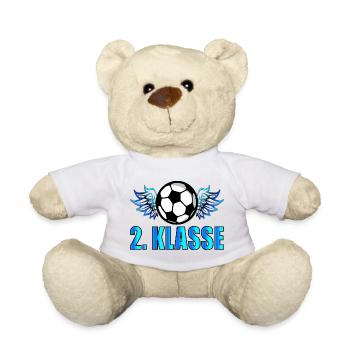 SCHULANFANG 2. KLASSE FUßBALL - Teddy - Weiß - Vorne