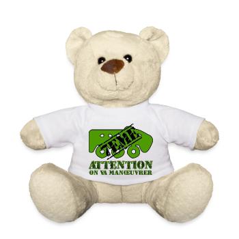 Attention on va manœuvrer - Nounours - blanc - Devant