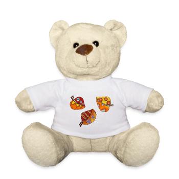 herbstblätter - Teddy - Weiß - Vorne