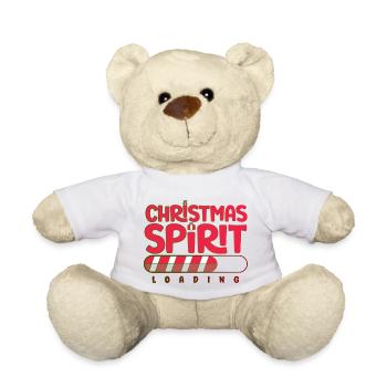 Christmas spirit loading - Teddy - Weiß - Vorne