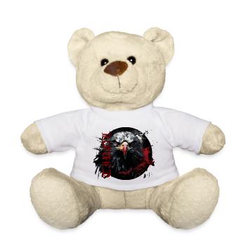 Tirol Design with Adler for Tyroleans - Teddy Bear - white - Front