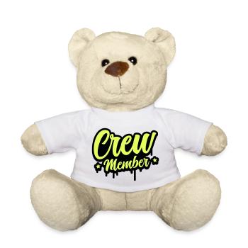 Membre d’équipage 01 - Nounours - blanc - Devant