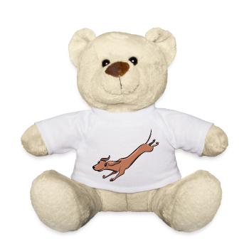 Dackel - Teddy - Weiß - Vorne